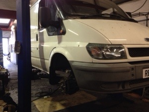 ford transit welding fabrivation