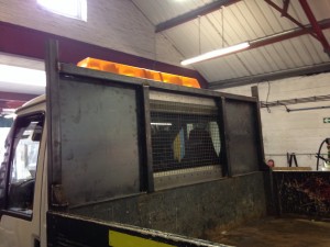 Ford Transit Tipper Repairs - New Headboard