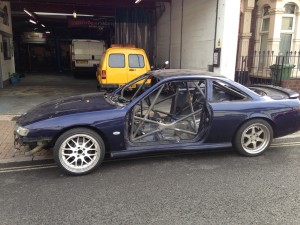 Nissan 200SX fabrication & welding