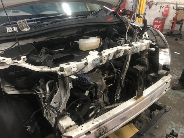 Vauxhall Mokka - fitting new radiator